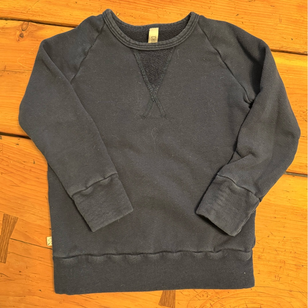 Kids Childhoods Navy Blue Sweatshirt